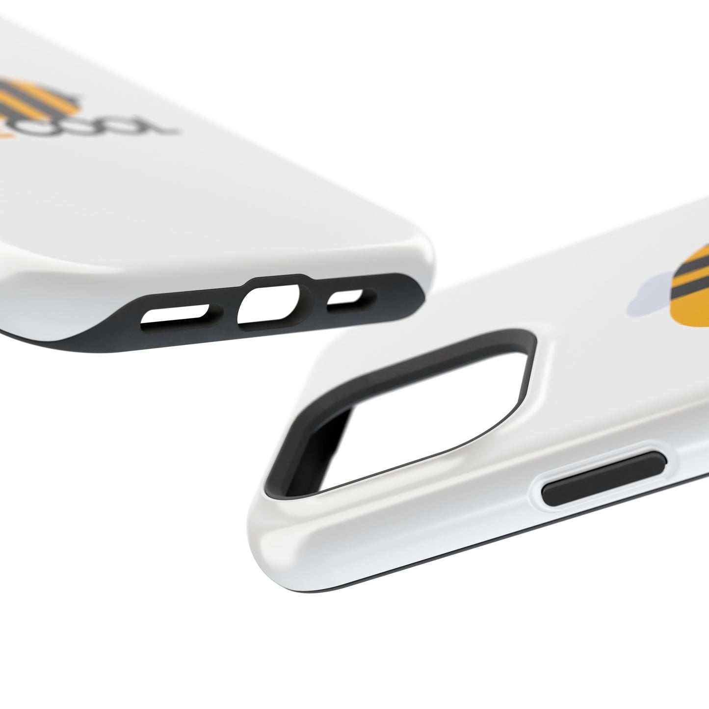 Bee Cool Phone Case, Impact-Resistant Case for Bee Lovers, Cute Bee Phone Cover, Unique Gift for Nature Enthusiasts, Fun Spring Accessory