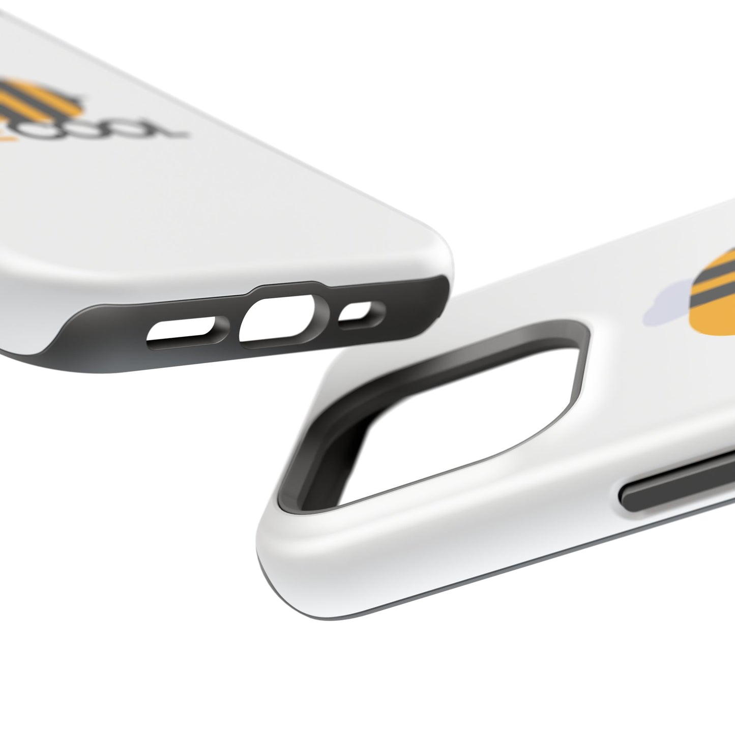 Bee Cool Phone Case, Impact-Resistant Case for Bee Lovers, Cute Bee Phone Cover, Unique Gift for Nature Enthusiasts, Fun Spring Accessory