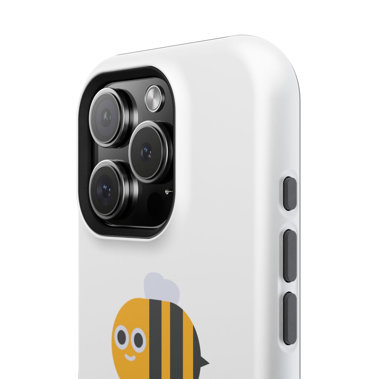 Bee Cool Phone Case, Impact-Resistant Case for Bee Lovers, Cute Bee Phone Cover, Unique Gift for Nature Enthusiasts, Fun Spring Accessory