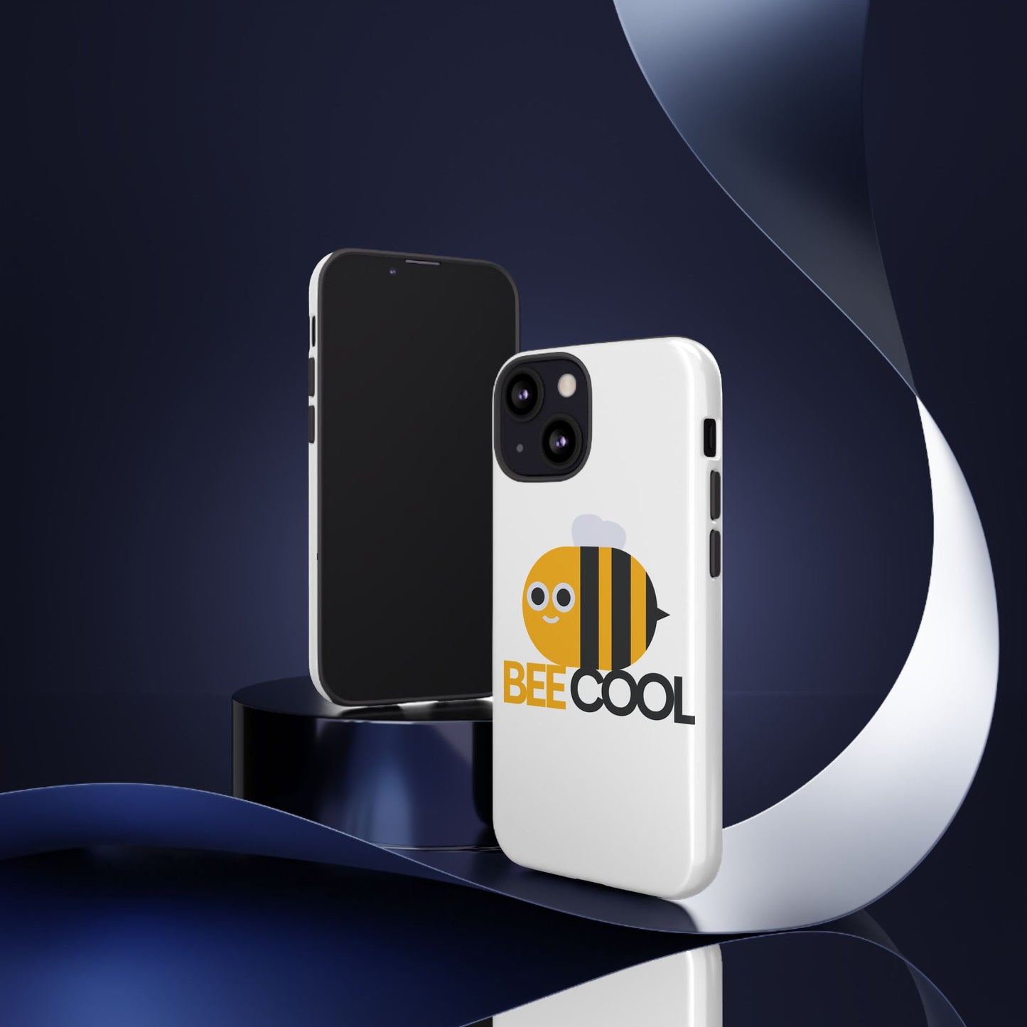 Bee Cool iPhone Case, Cute Bee Phone Cover, Fun Smartphone Protector, Unique Gift for Bee Lovers, Playful Tech Accessory