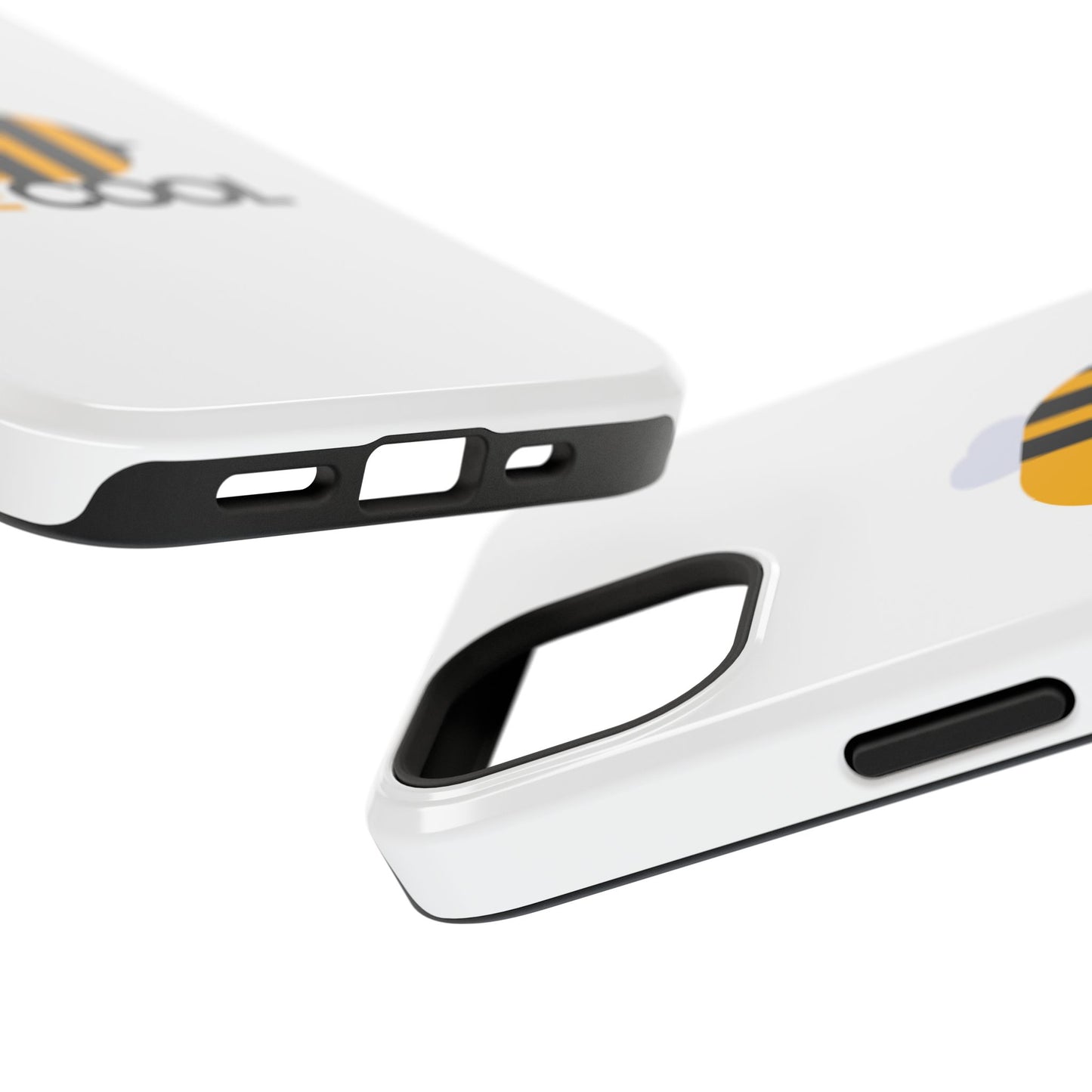 Bee Cool Phone Case, Impact-Resistant Case for Bee Lovers, Cute Bee Phone Cover, Unique Gift for Nature Enthusiasts, Fun Spring Accessory