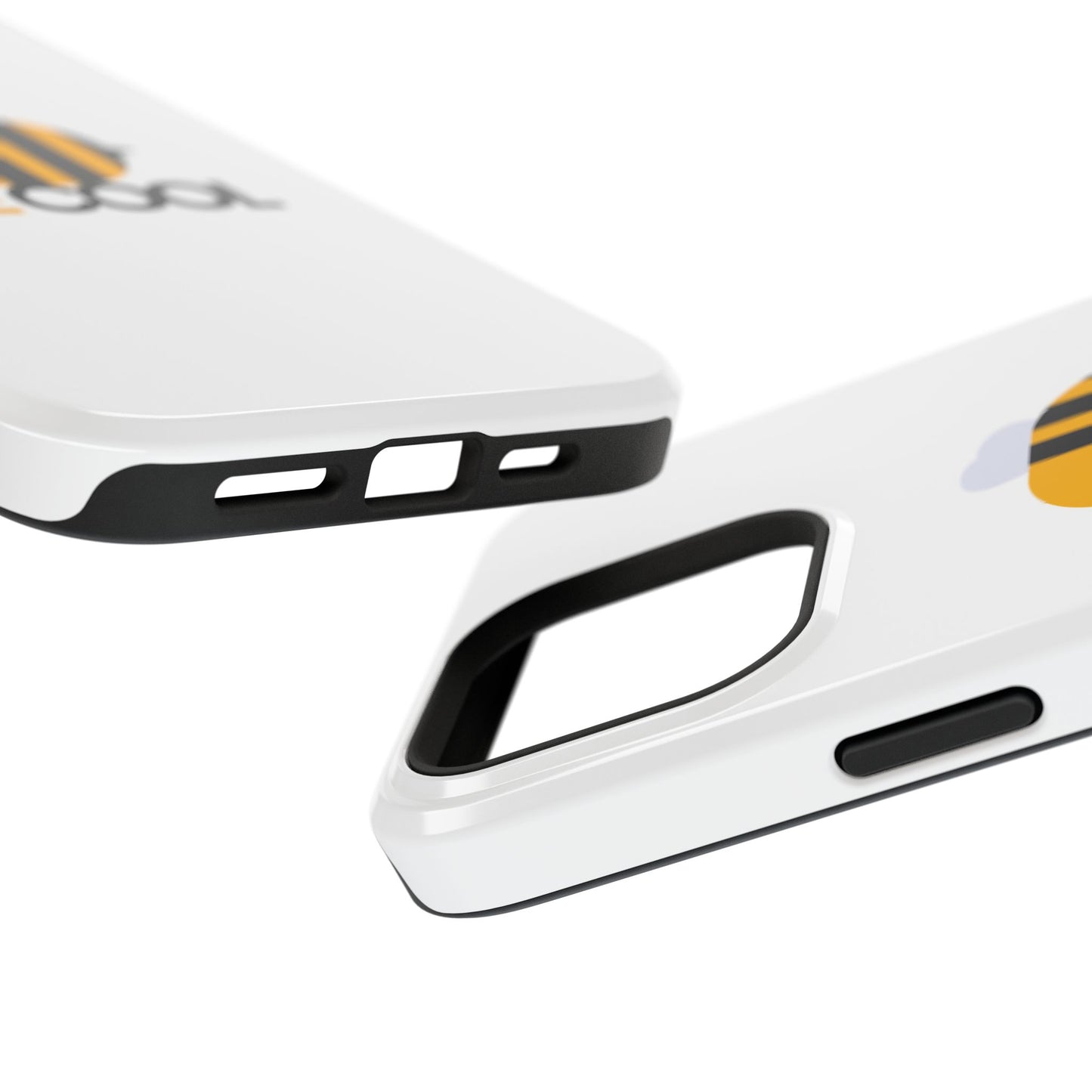 Bee Cool Phone Case, Impact-Resistant Case for Bee Lovers, Cute Bee Phone Cover, Unique Gift for Nature Enthusiasts, Fun Spring Accessory