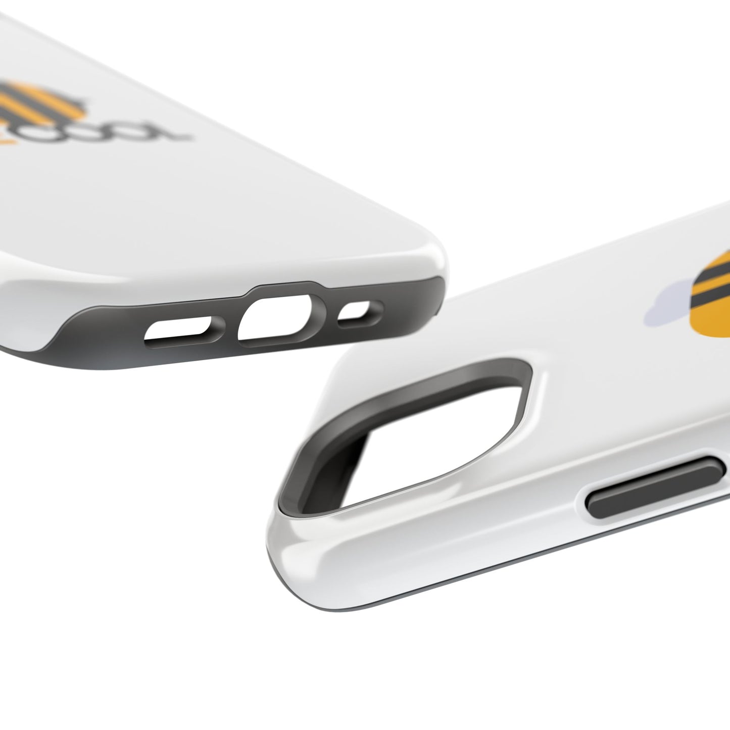 Bee Cool Phone Case, Impact-Resistant Case for Bee Lovers, Cute Bee Phone Cover, Unique Gift for Nature Enthusiasts, Fun Spring Accessory