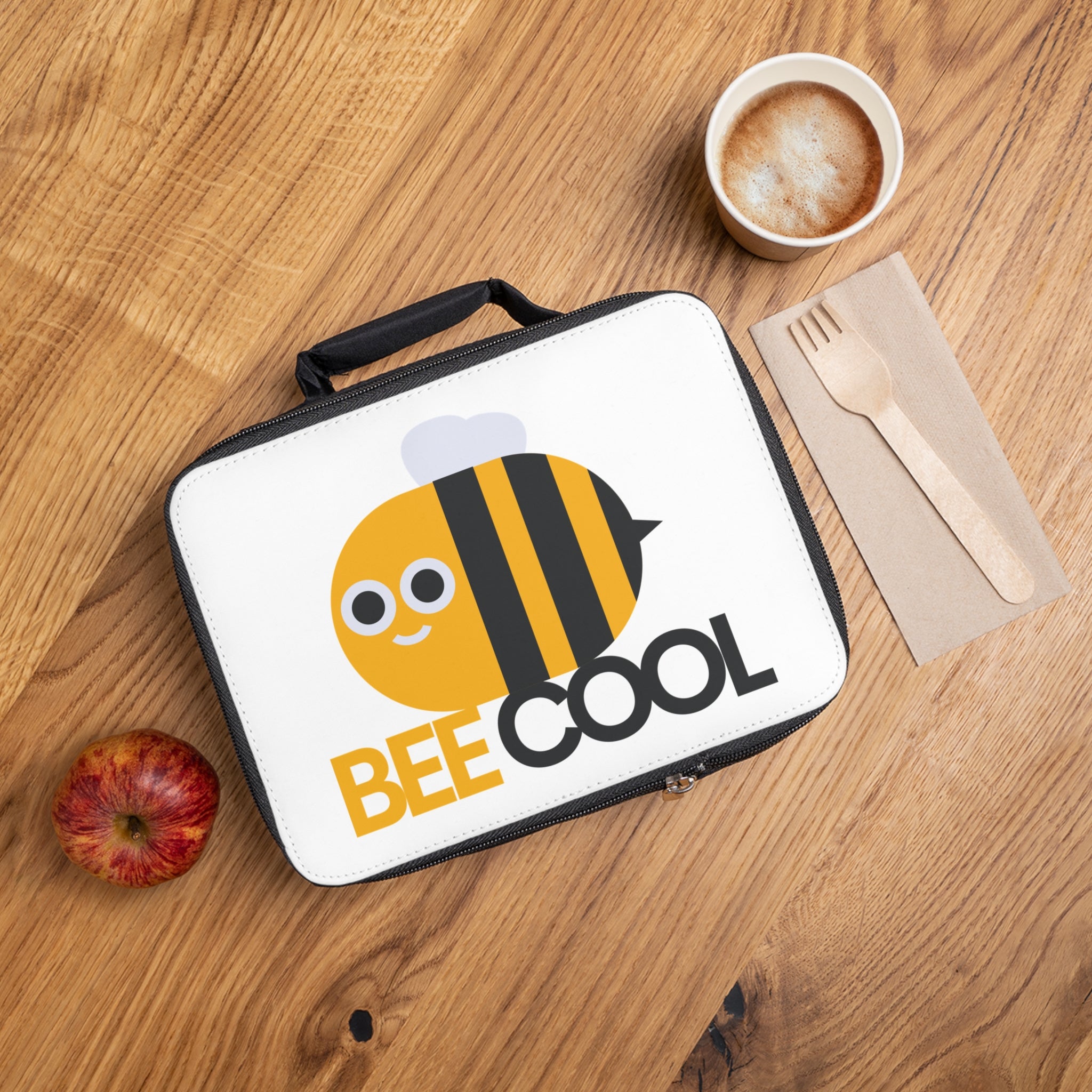 Bee Cool Lunch Bag — Cute Bee Insulated Kids Lunchbox