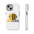 Bee Cool iPhone Case, Cute Bee Phone Cover, Fun Smartphone Protector, Unique Gift for Bee Lovers, Playful Tech Accessory