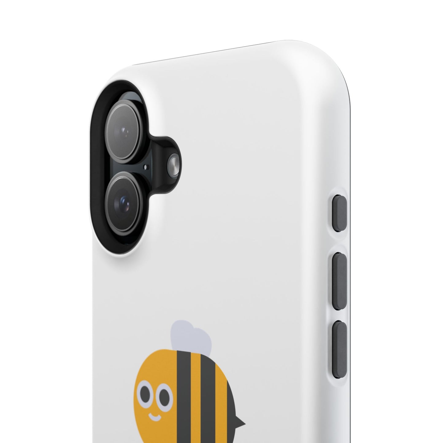Bee Cool Phone Case, Impact-Resistant Case for Bee Lovers, Cute Bee Phone Cover, Unique Gift for Nature Enthusiasts, Fun Spring Accessory
