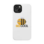 Bee Cool Phone Case, Impact-Resistant Case for Bee Lovers, Cute Bee Phone Cover, Unique Gift for Nature Enthusiasts, Fun Spring Accessory