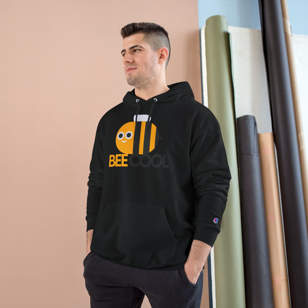 Bee Cool Hoodie, Fun Sweatshirt, Gift for Bee Lovers, Cozy Casual Wear, Ideal for Birthdays, Nature Lovers Apparel