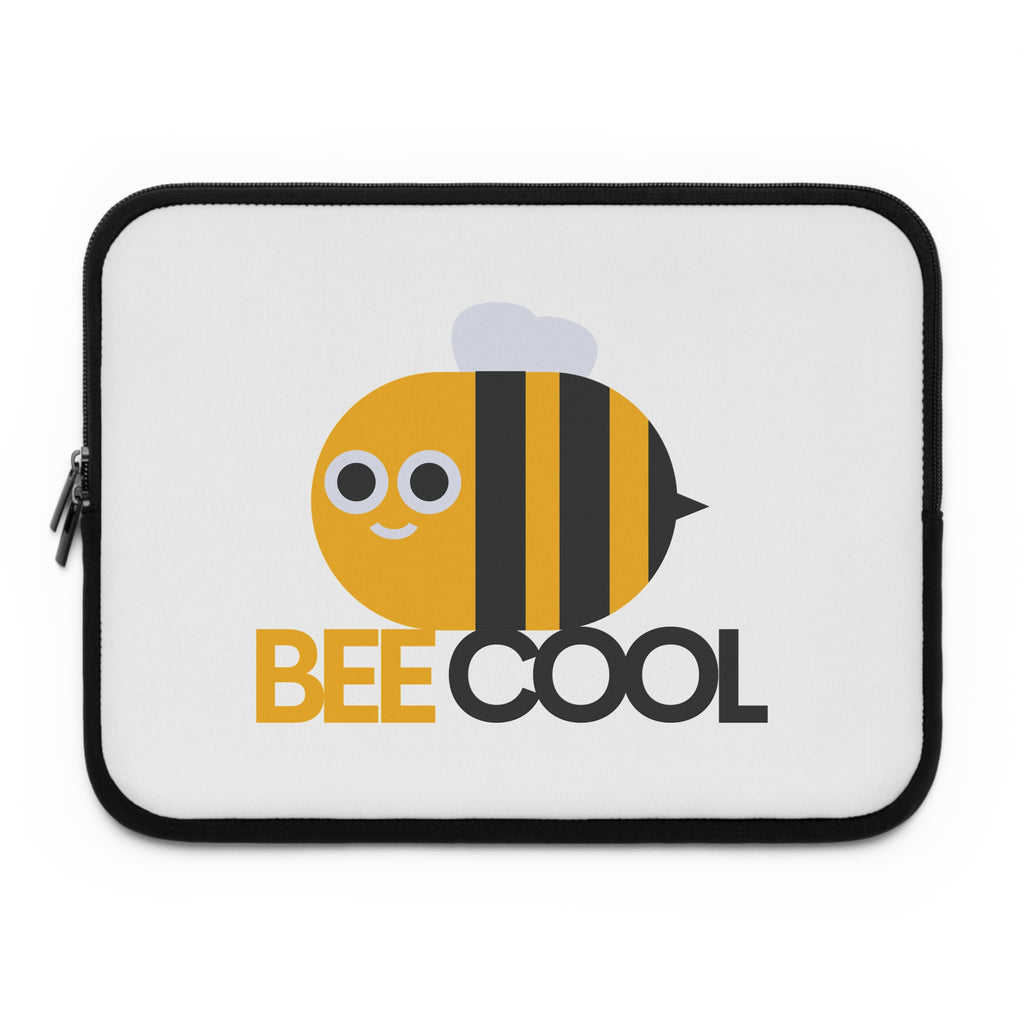 Bee Cool Laptop Sleeve — Cute Bee Graphic Protective Sleeve