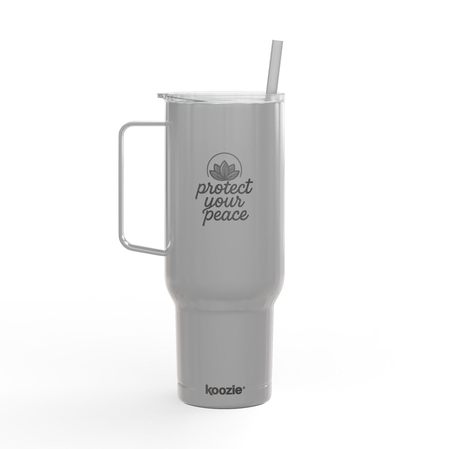 Engraved Insulated Tumbler - Protect Your Peace, Perfect for Travel, Outdoor Adventures, Eco-Friendly Gift, Personalized Drinkware, [...]