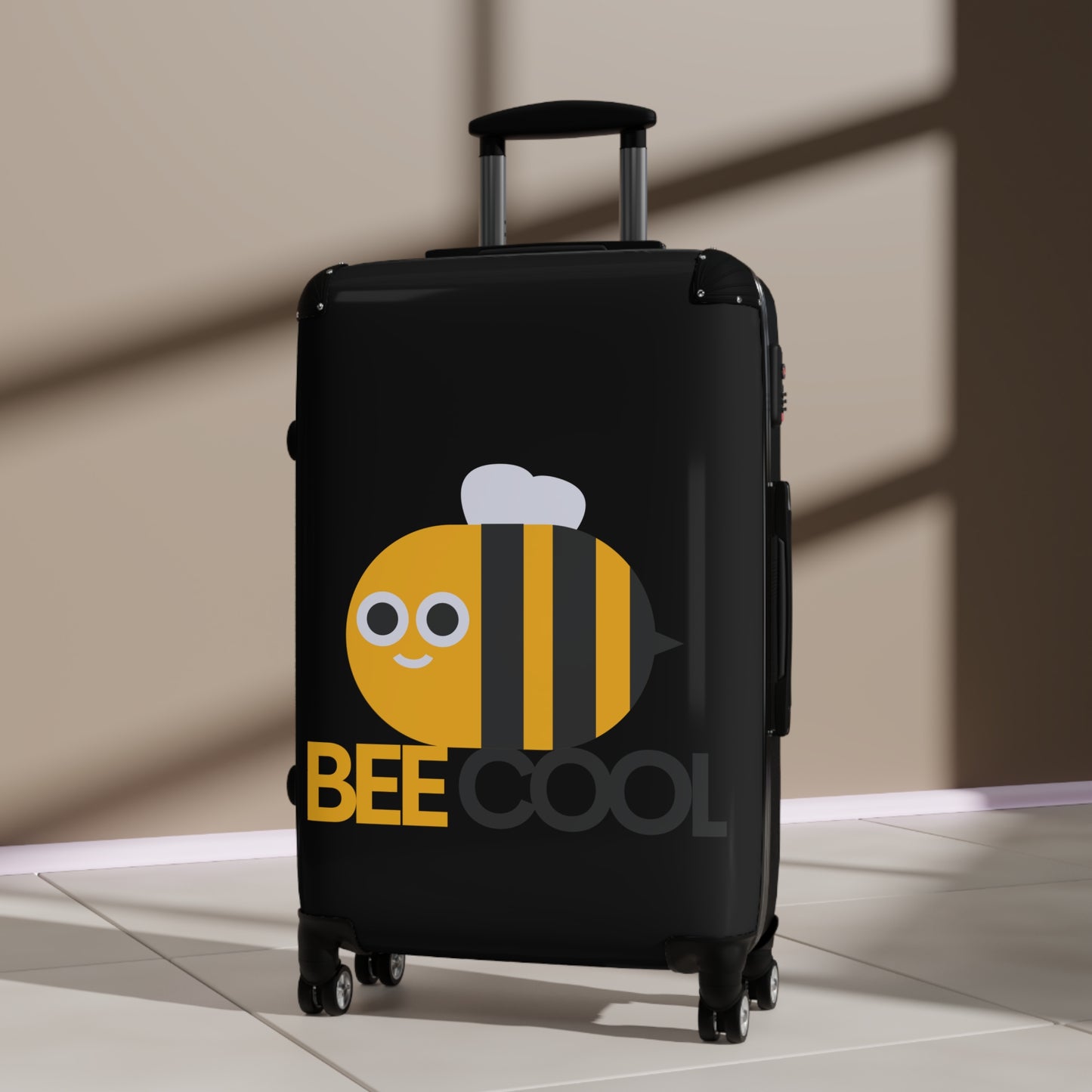 Bee Cool Suitcase - Fun Travel Luggage for Kids and Adults
