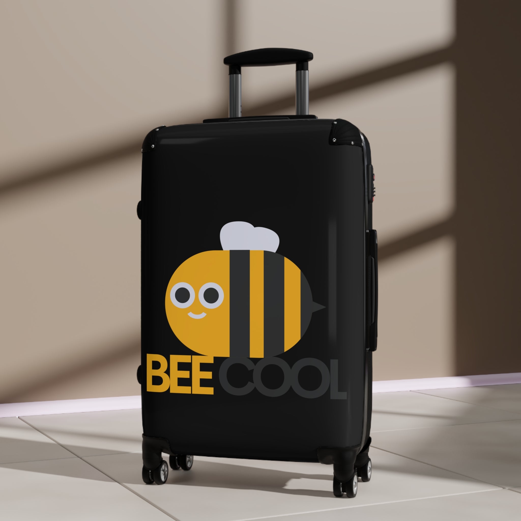 Bee Cool Suitcase - Fun Travel Luggage for Kids and Adults