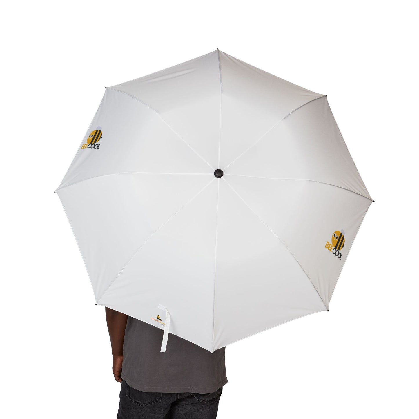 Bee-Inspired Semi-Automatic Folding Umbrella
