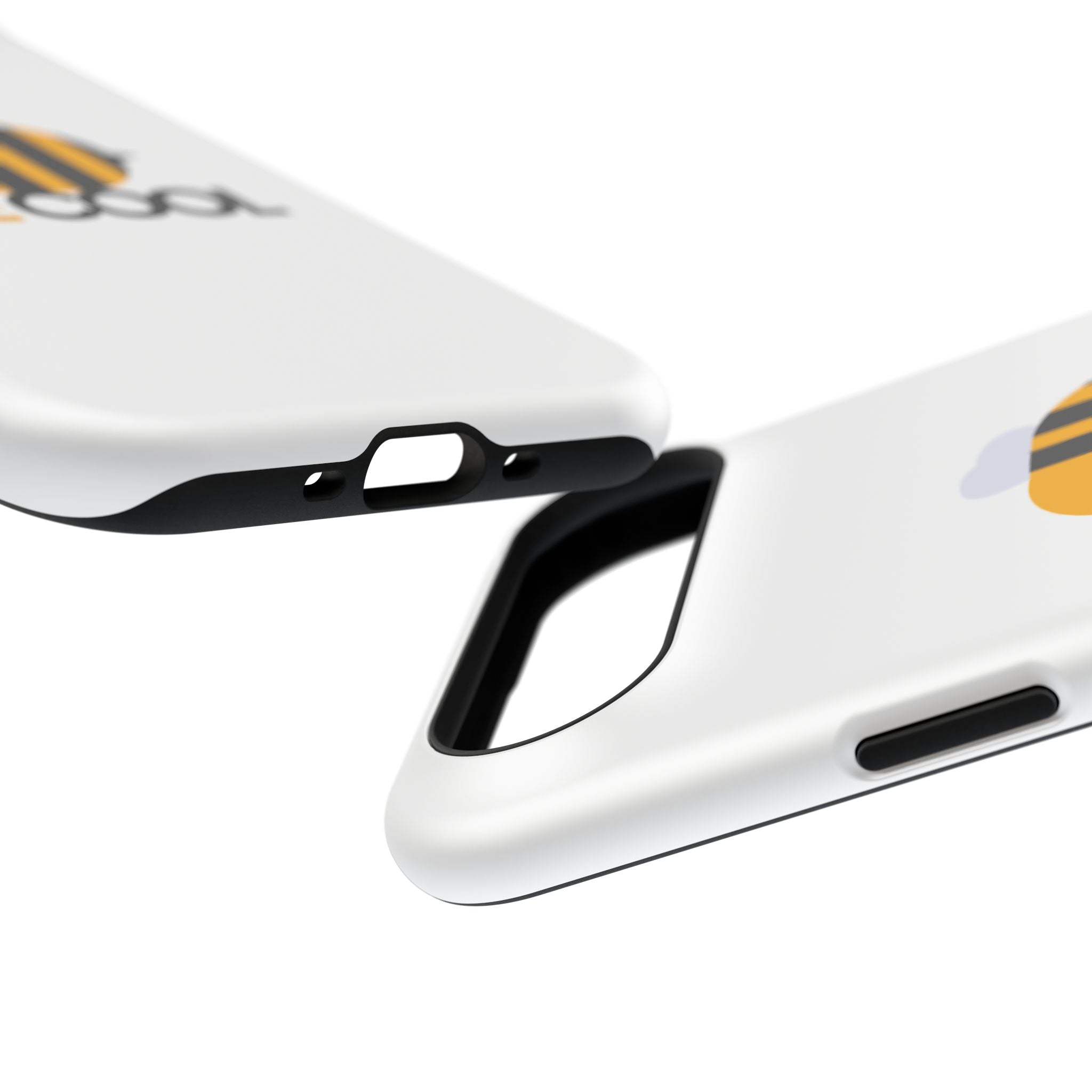 Bee Cool Phone Case, Impact-Resistant Case for Bee Lovers, Cute Bee Phone Cover, Unique Gift for Nature Enthusiasts, Fun Spring Accessory