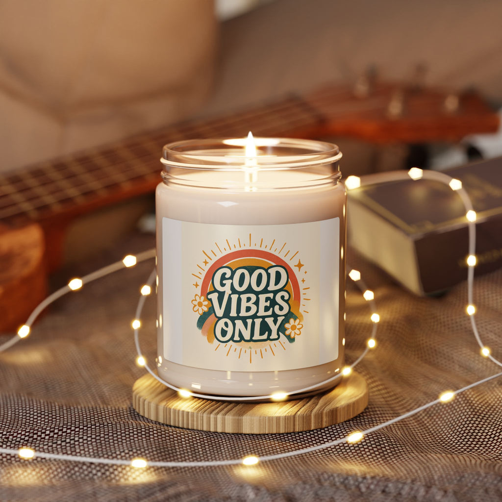 Good Vibes Only Scented Soy Candle | Positive Energy Home Decor, Aromatherapy Gift, Relaxation Candle, Eco-Friendly Gift, Self-Care [...]