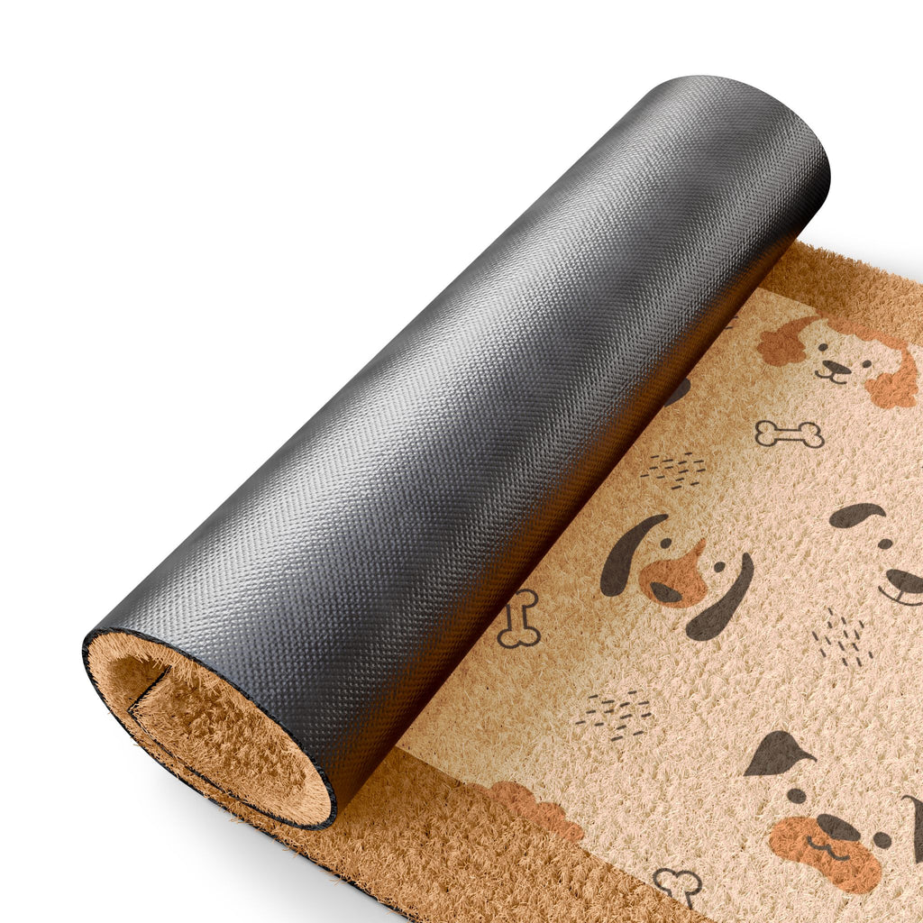 Best Friends Dog Doormat — Cute Puppy Pattern Welcome Mat
