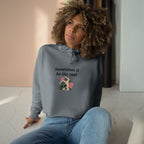Sometimes It Be Like That Cropped Hoodie — Casual Chill Graphic Crop Top