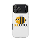 Bee Cool iPhone Case, Cute Bee Phone Cover, Fun Smartphone Protector, Unique Gift for Bee Lovers, Playful Tech Accessory