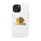 Bee Cool Phone Case, Impact-Resistant Case for Bee Lovers, Cute Bee Phone Cover, Unique Gift for Nature Enthusiasts, Fun Spring Accessory