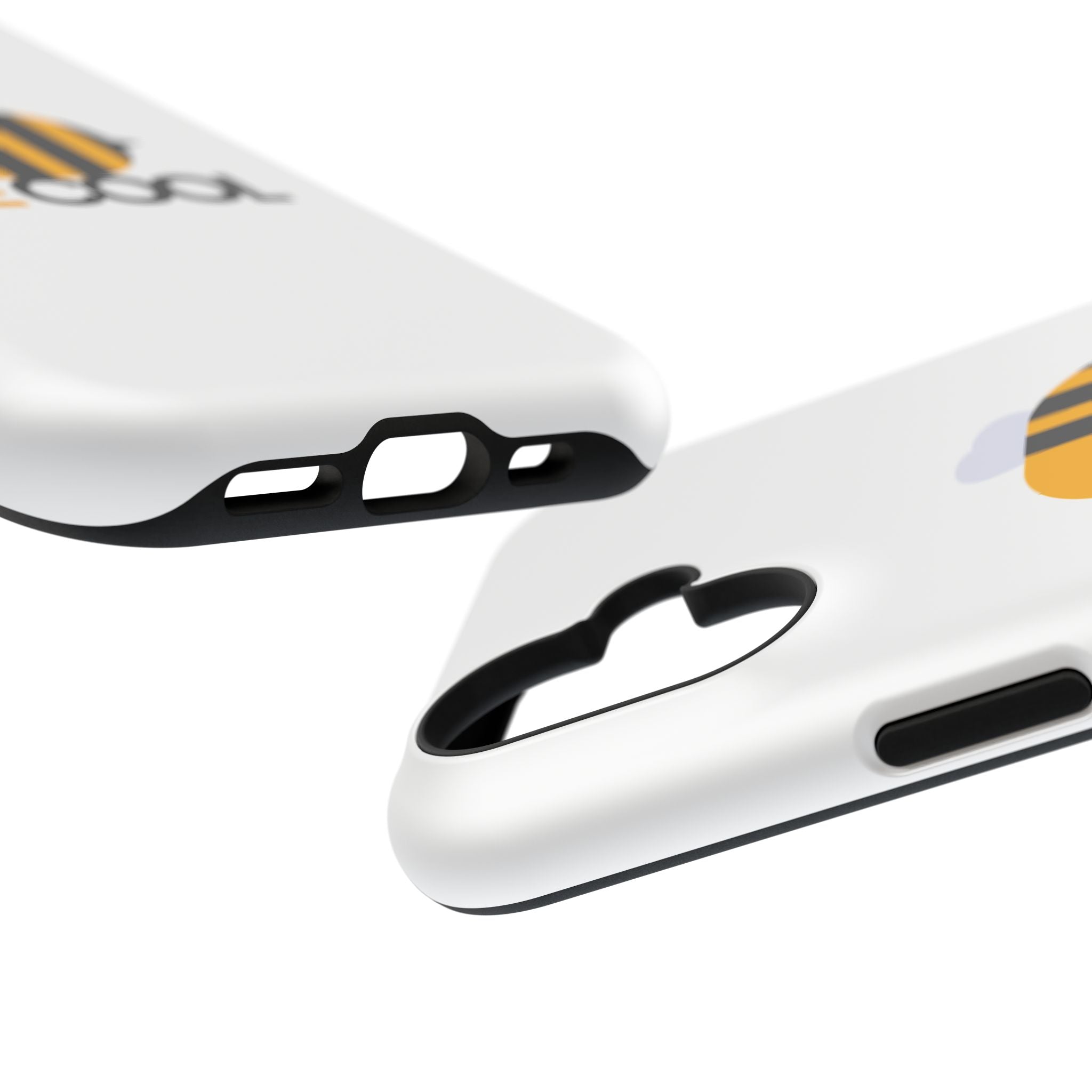 Bee Cool Phone Case, Impact-Resistant Case for Bee Lovers, Cute Bee Phone Cover, Unique Gift for Nature Enthusiasts, Fun Spring Accessory