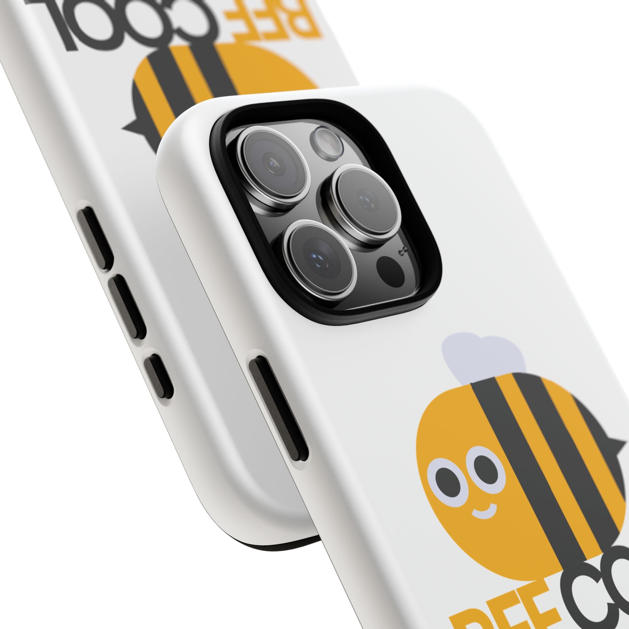 Bee Cool iPhone Case, Cute Bee Phone Cover, Fun Smartphone Protector, Unique Gift for Bee Lovers, Playful Tech Accessory