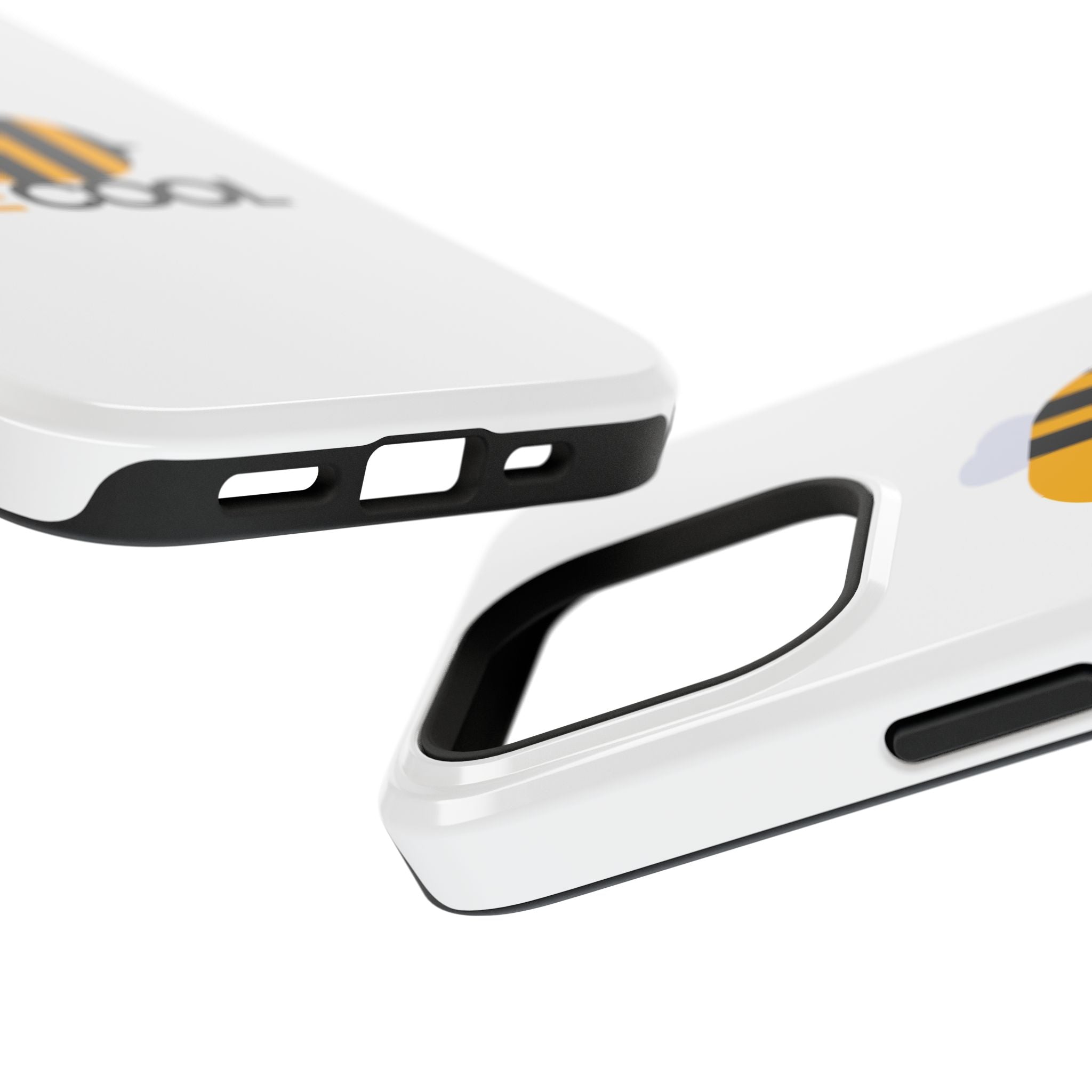 Bee Cool Phone Case, Impact-Resistant Case for Bee Lovers, Cute Bee Phone Cover, Unique Gift for Nature Enthusiasts, Fun Spring Accessory