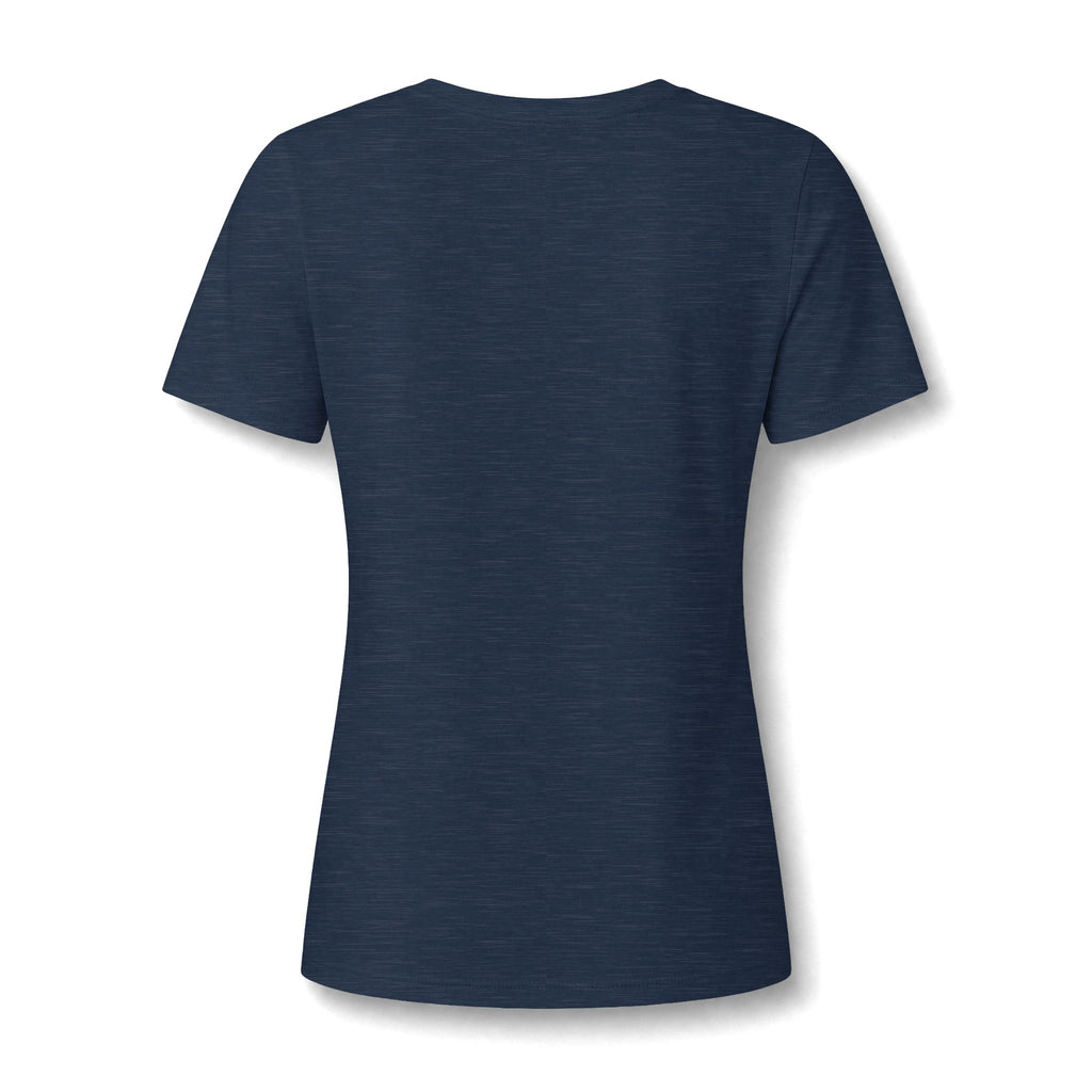 Florida Sunshine State V-Neck T-Shirt – Women's Retro Palm Tree Tee