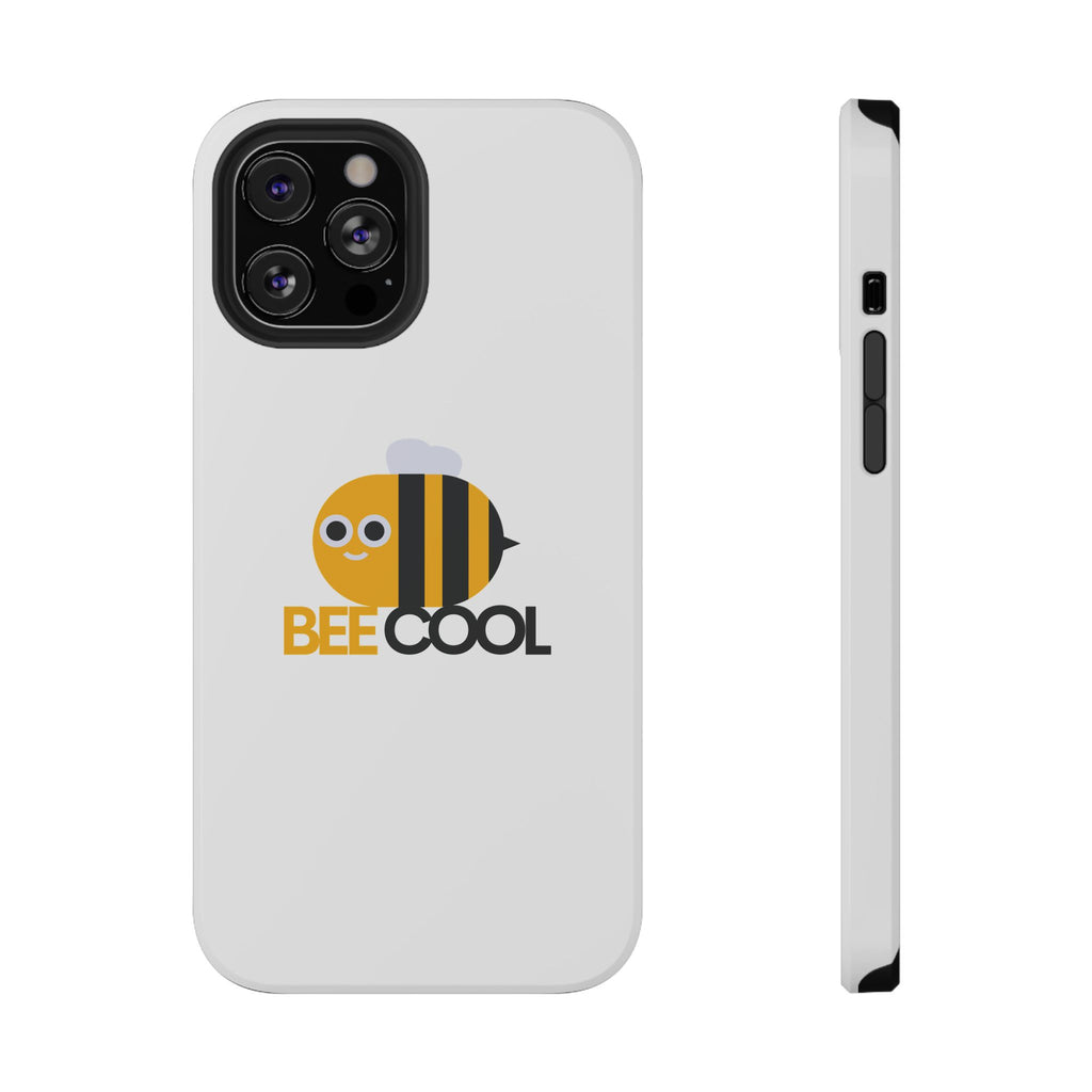 Bee Cool Phone Case, Impact-Resistant Case for Bee Lovers, Cute Bee Phone Cover, Unique Gift for Nature Enthusiasts, Fun Spring Accessory