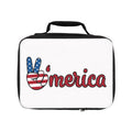 'Merica Peace Sign Lunch Bag — Patriotic 4th of July Cooler Tote