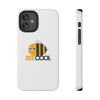 Bee Cool Phone Case, Impact-Resistant Case for Bee Lovers, Cute Bee Phone Cover, Unique Gift for Nature Enthusiasts, Fun Spring Accessory