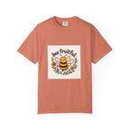 Bee Fruitful T-Shirt, Unisex Garment Dyed Tee, Cute Bee Apparel, Nature Lover's Gift, Summer Outfit, Eco-Friendly Fashion