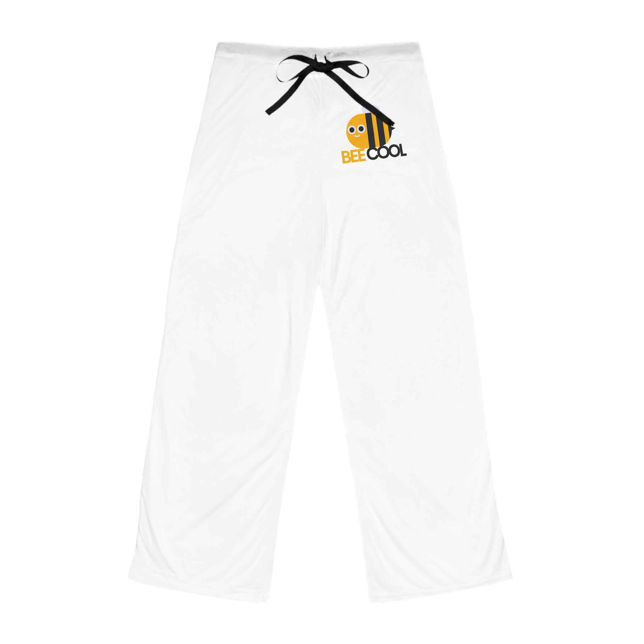 Bee Cool Women's Pajama Pants — Cute Bee Graphic Lounge Sleepwear