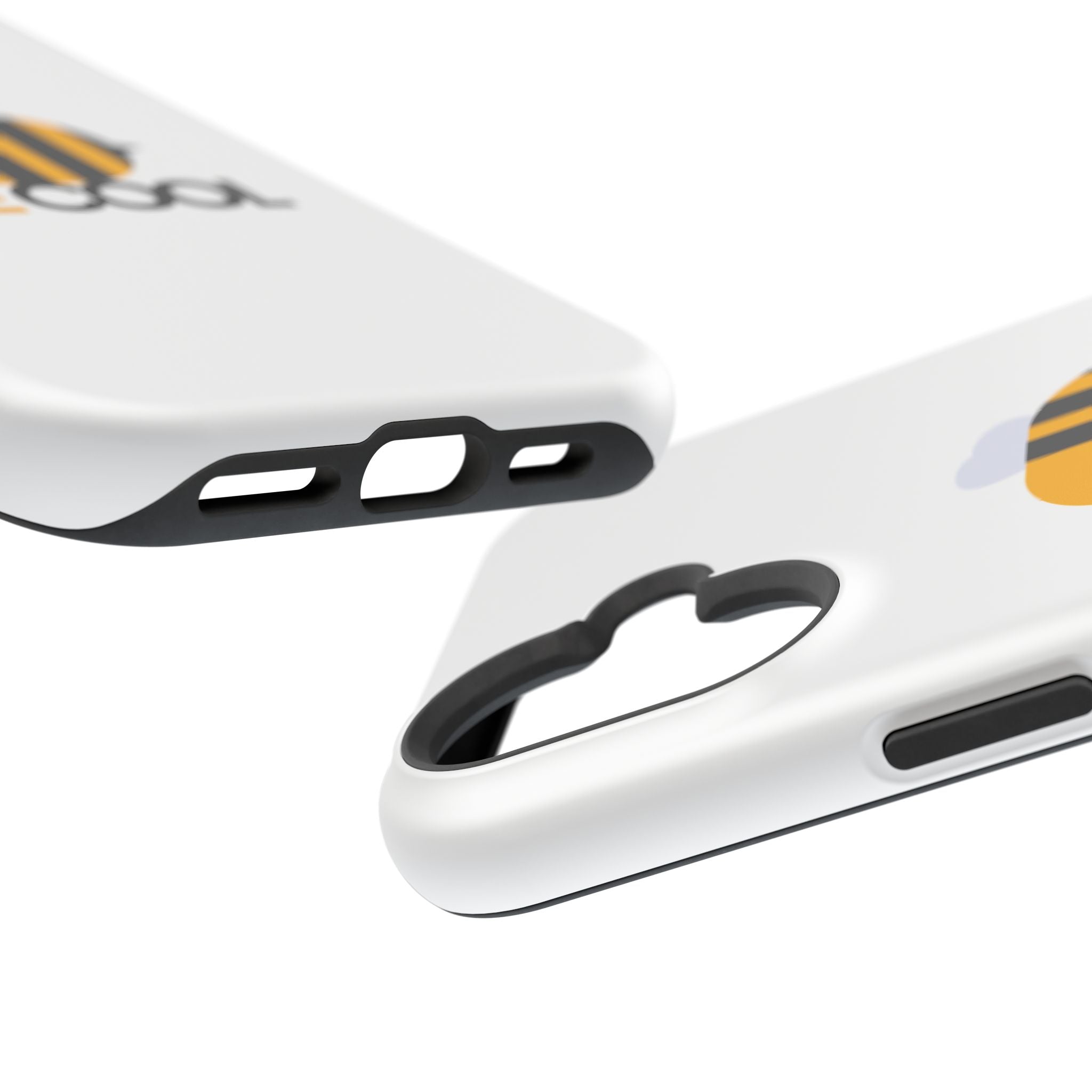 Bee Cool Phone Case, Impact-Resistant Case for Bee Lovers, Cute Bee Phone Cover, Unique Gift for Nature Enthusiasts, Fun Spring Accessory