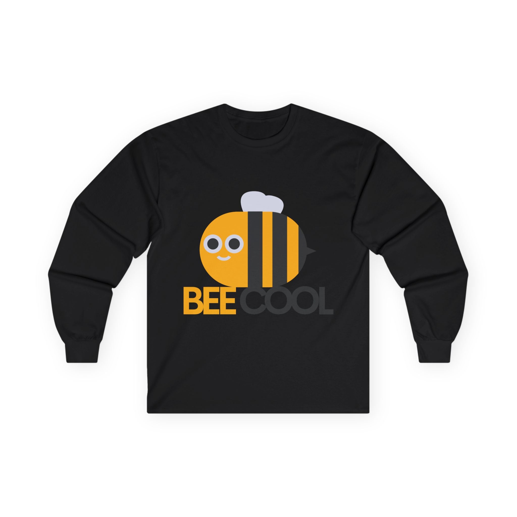 Bee Cool Long Sleeve Tee | Cute Bee Graphic Shirt for Kids and Adults | Perfect for Birthdays, Gifts, and Casual Wear