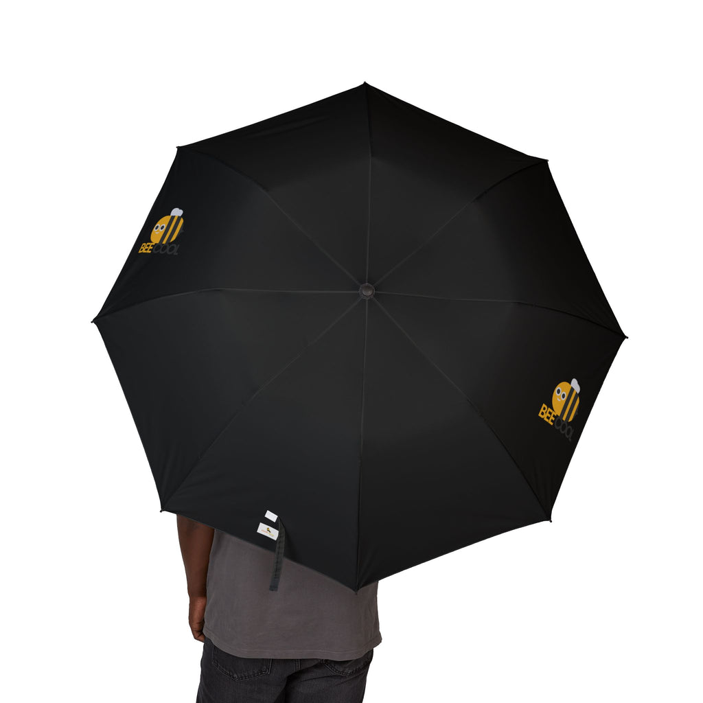 Bee Inspired Foldable Umbrella - Semi-Automatic, Stylish Rain Protection