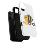 Bee Cool iPhone Case, Cute Bee Phone Cover, Fun Smartphone Protector, Unique Gift for Bee Lovers, Playful Tech Accessory
