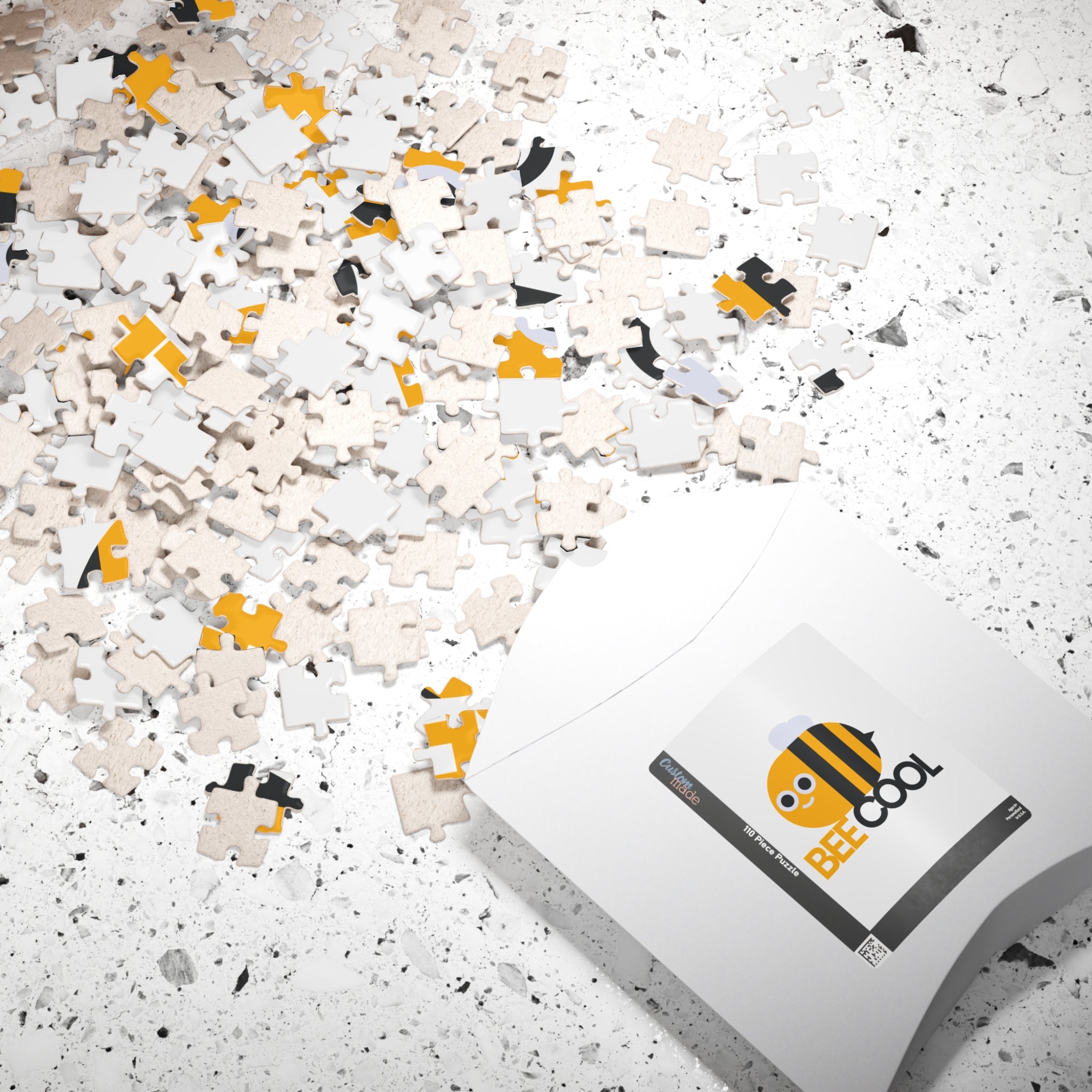 Bee Cool Puzzle - Fun Activity for All Ages, Perfect for Family Game Nights, Gifts, Educational Entertainment, Relaxing Hobby