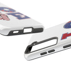 Patriotic LOVE Tough Phone Case — USA Flag & Donut Graphic