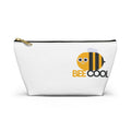 Bee Cool Accessory Pouch - Fun Makeup Bag, Travel Organizer, Gift Idea, Stylish Storage, Bee Lover's Gift