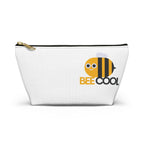 Bee Cool Accessory Pouch - Fun Makeup Bag, Travel Organizer, Gift Idea, Stylish Storage, Bee Lover's Gift