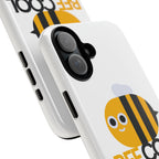 Bee Cool iPhone Case, Cute Bee Phone Cover, Fun Smartphone Protector, Unique Gift for Bee Lovers, Playful Tech Accessory