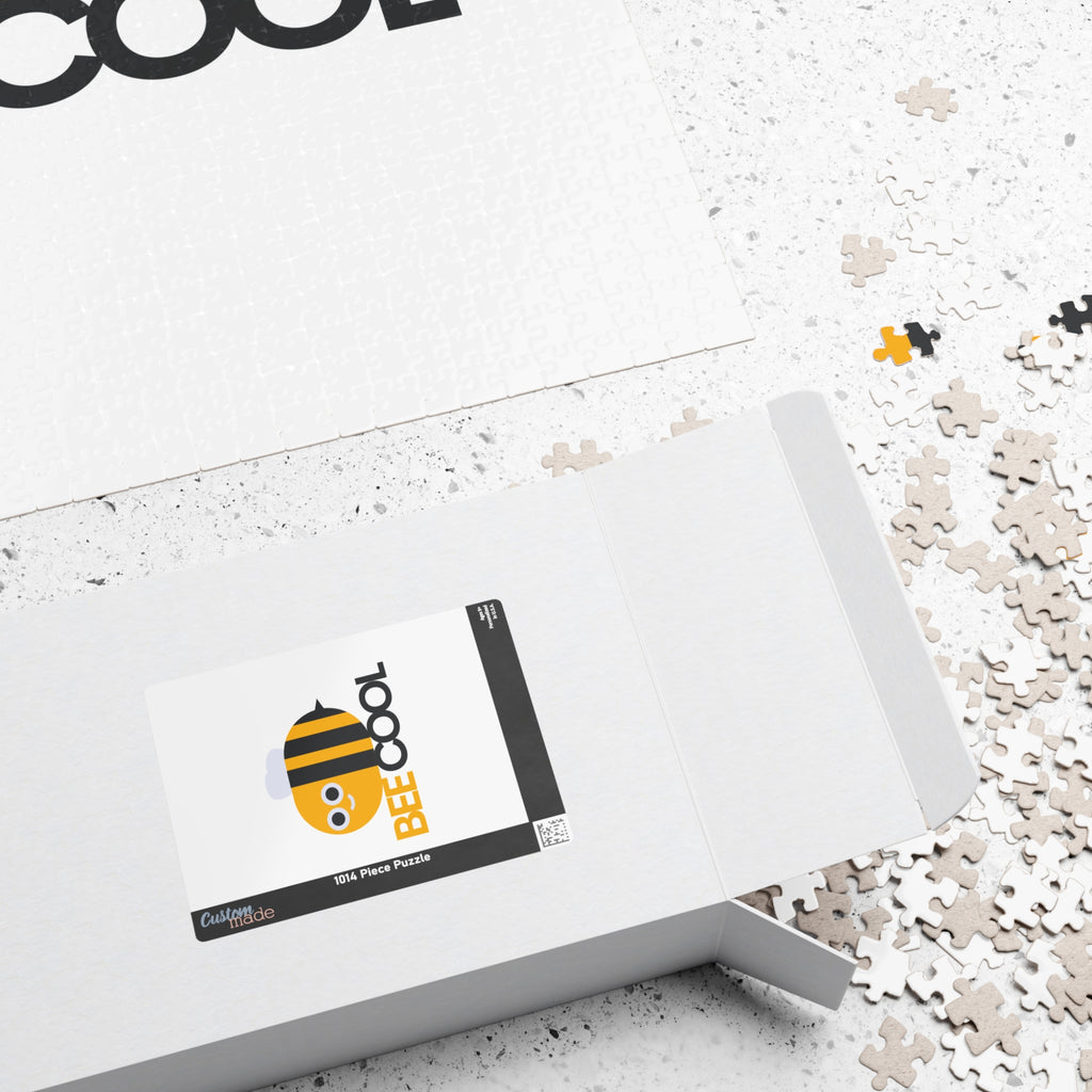 Bee Cool Puzzle - Fun Activity for All Ages, Perfect for Family Game Nights, Gifts, Educational Entertainment, Relaxing Hobby