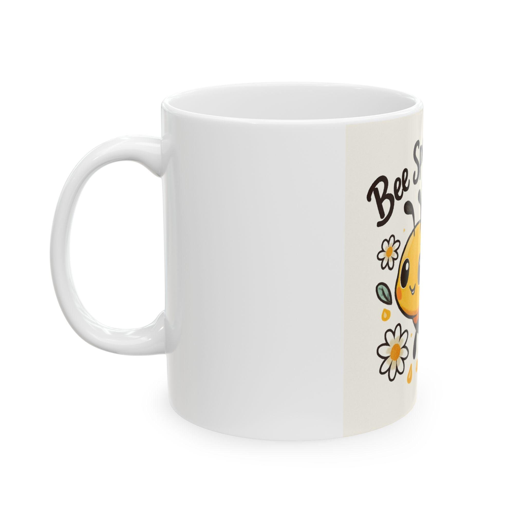 Bee Spontaneous Ceramic Mug for Nature Lovers, Cute Bee Mug, Gift for Gardening Enthusiasts, Bee-Themed Coffee Cup, Fun Office Mug, [...]
