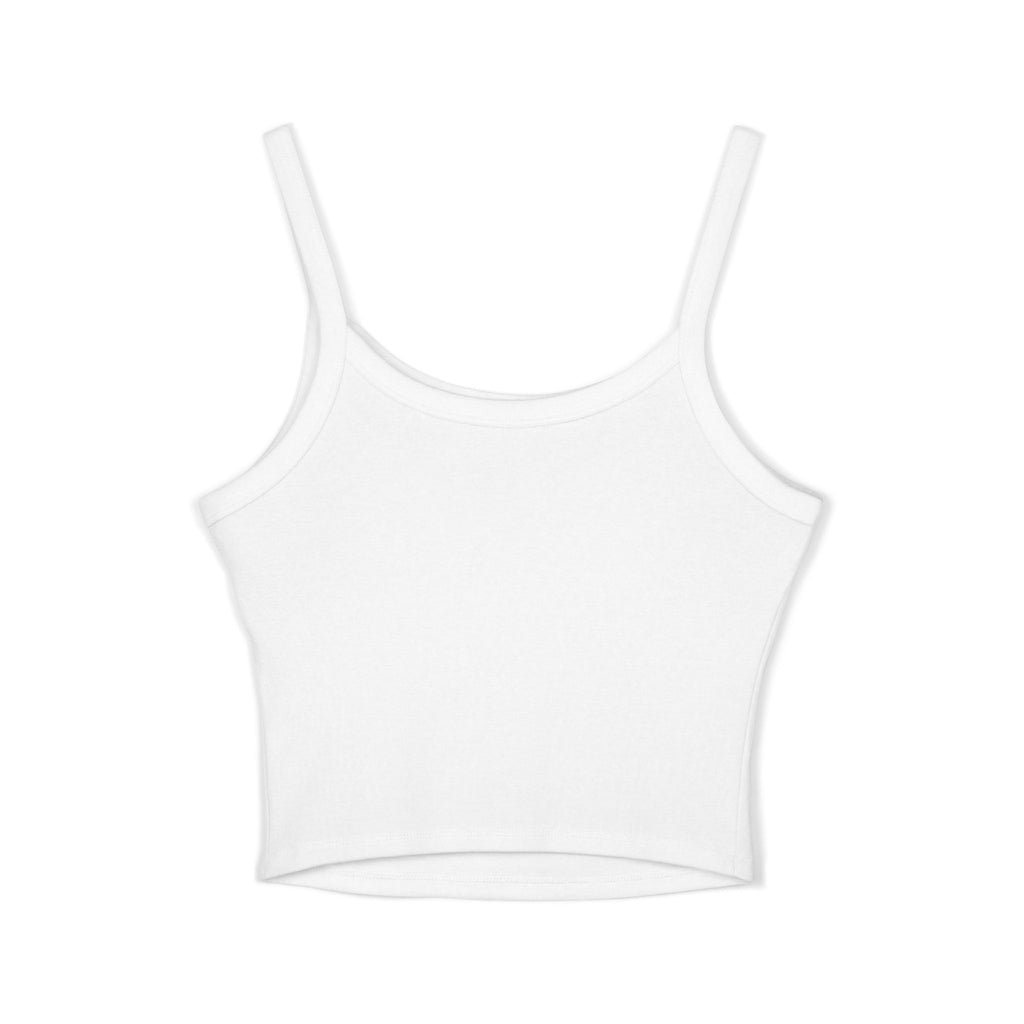 Bee Graphic Spaghetti Strap Tank Top - Cute Minimalist Bumblebee Design