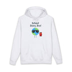 School Story, Bro! Hoodie — Funny Student Earth Graphic Sweatshirt