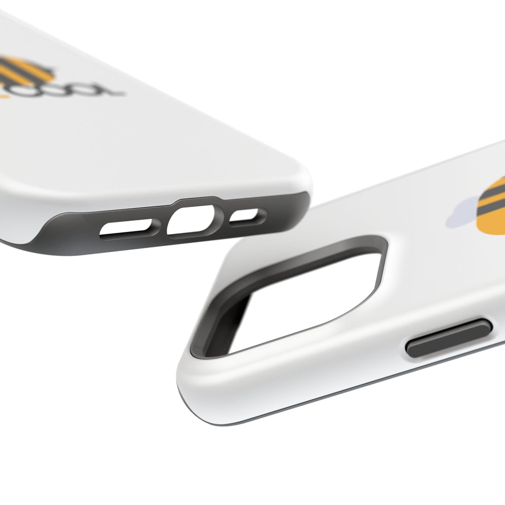 Bee Cool Phone Case, Impact-Resistant Case for Bee Lovers, Cute Bee Phone Cover, Unique Gift for Nature Enthusiasts, Fun Spring Accessory