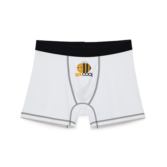 Bee Cool Men's Boxers | Funny Underwear Gift, Unique Men's Loungewear, Bee-Themed Sleepwear, Summer Boxers, Cute Men's Gifts