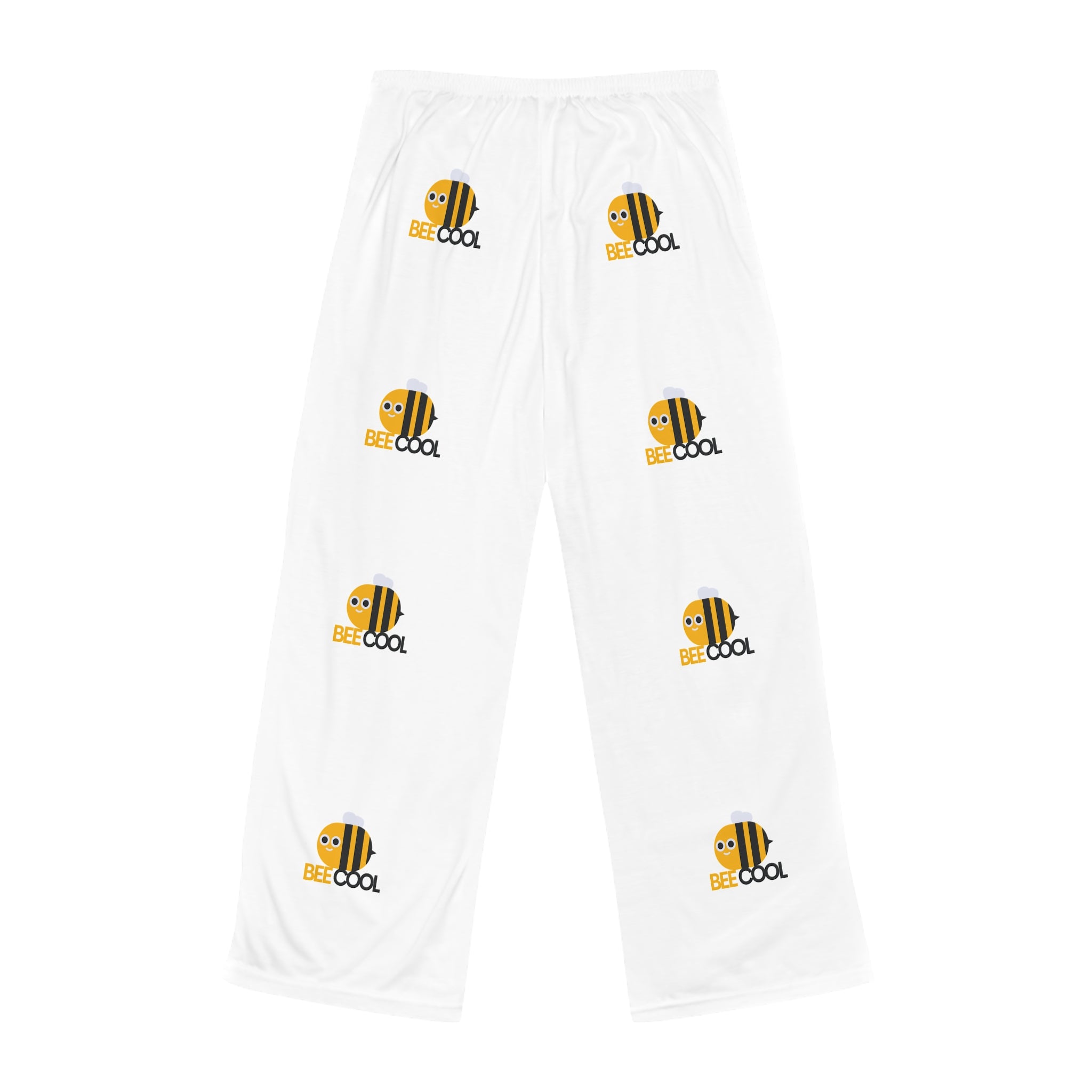 Bee Cool Women's Pajama Pants — Cute Bee Print Lounge Sleepwear