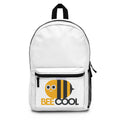 Bee Cool Backpack, Fun School Bag, Kids Backpack, Cute Gift for Students, Bee Lover Accessories