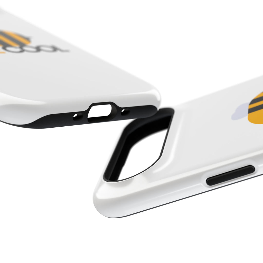 Bee Cool Phone Case, Impact-Resistant Case for Bee Lovers, Cute Bee Phone Cover, Unique Gift for Nature Enthusiasts, Fun Spring Accessory